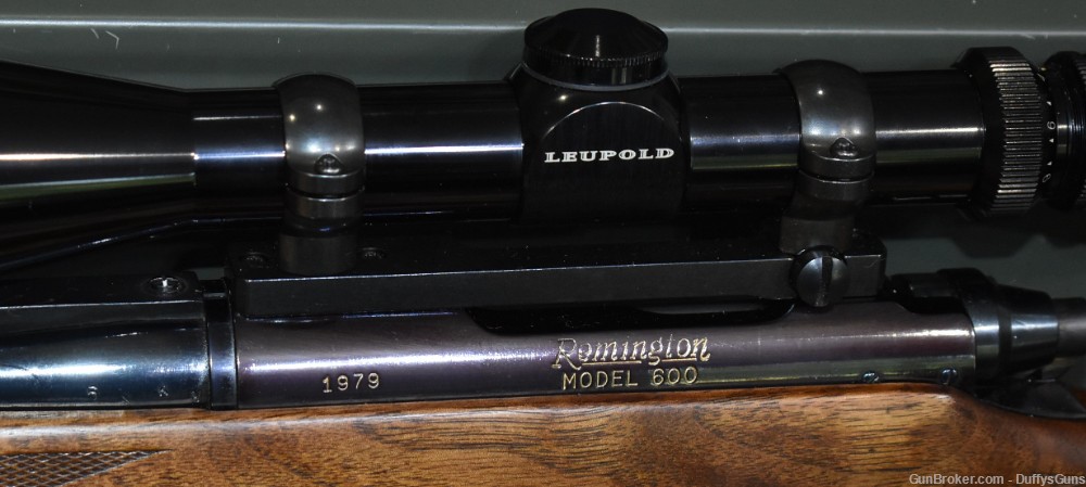 Remington Model 600 Rifle with Leupold Scope 308 Cal-img-4