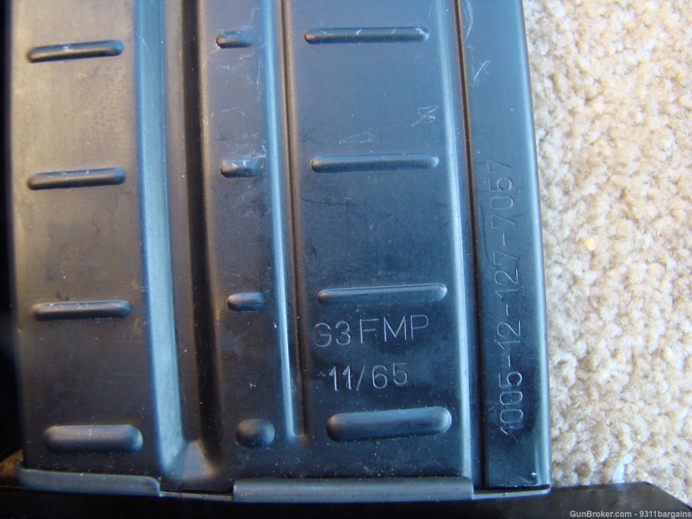 5 Heckler and Koch HK 91 G3 Cetme SAR8 PTR91 20 rd mags- -img-3