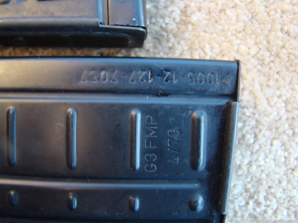 5 Heckler and Koch HK 91 G3 Cetme SAR8 PTR91 20 rd mags- -img-4