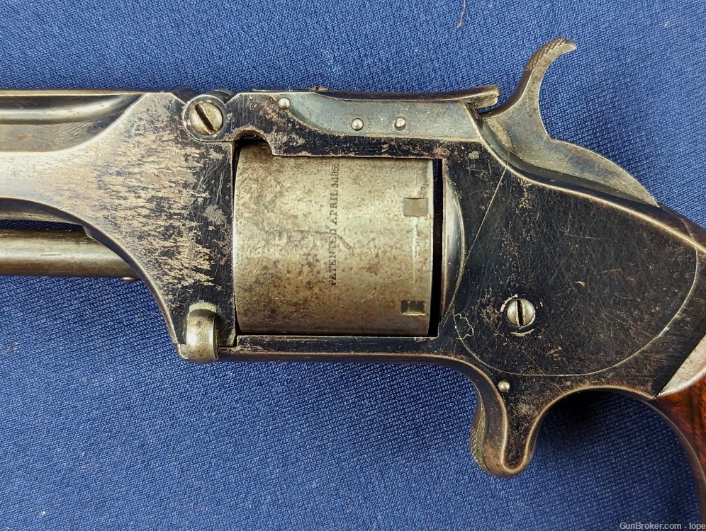 Classic Civil War Period S&W No .2 Army .32 Revolver-img-7