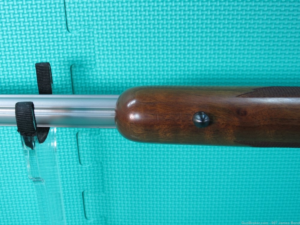 Kimber 84M Varmint 22-250 Bolt Action Walnut Stainless Fluted 26” w/Rings-img-26