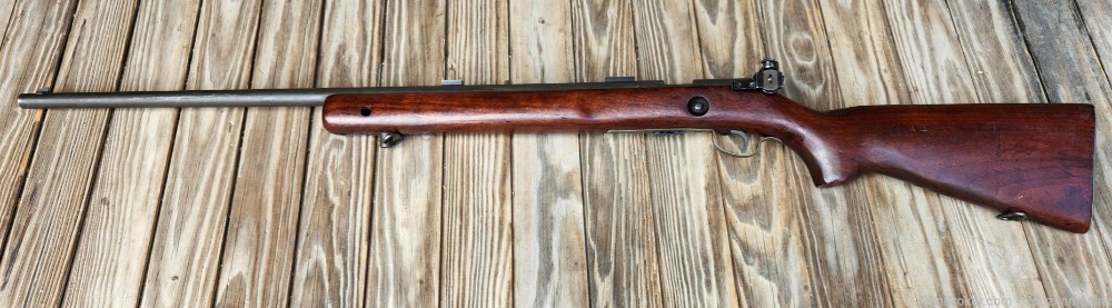 Ultra Rare Winchester 75 Military Trainer Target Rifle 22LR 1941 -img-0
