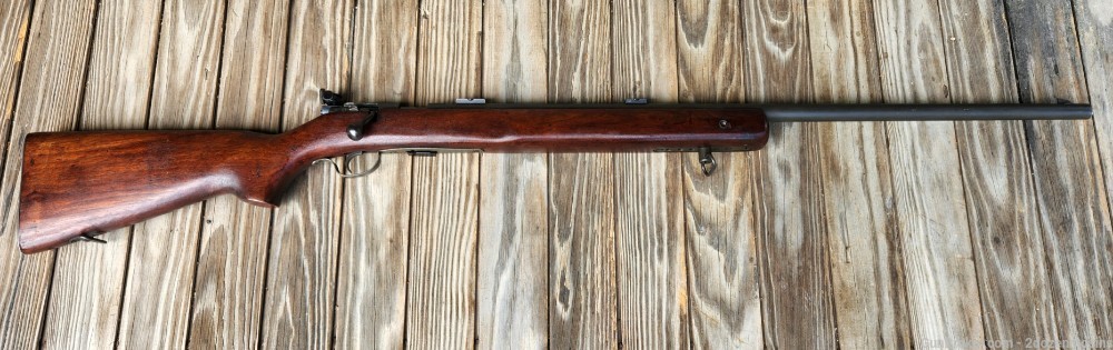 Ultra Rare Winchester 75 Military Trainer Target Rifle 22LR 1941 -img-10