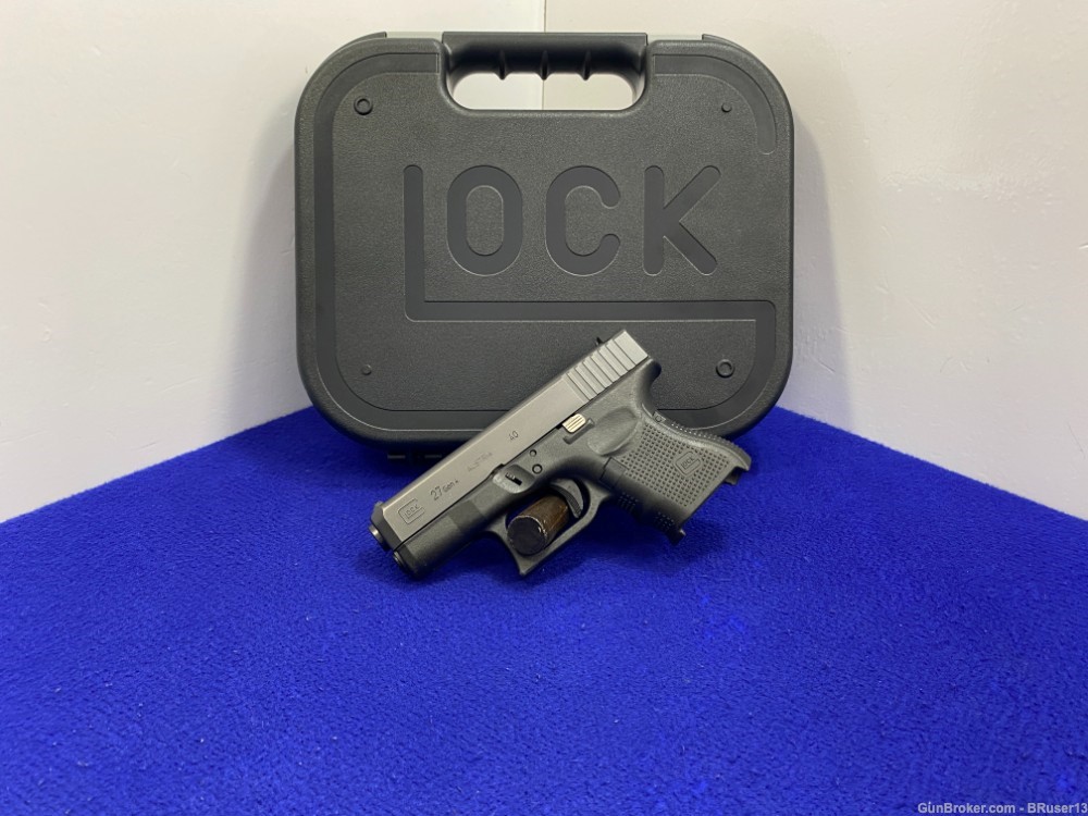 Glock 27 Gen4 .40 S&W Blk 3.43" *POPULAR SUB-COMPACT SEMI-AUTO PISTOL*    -img-2