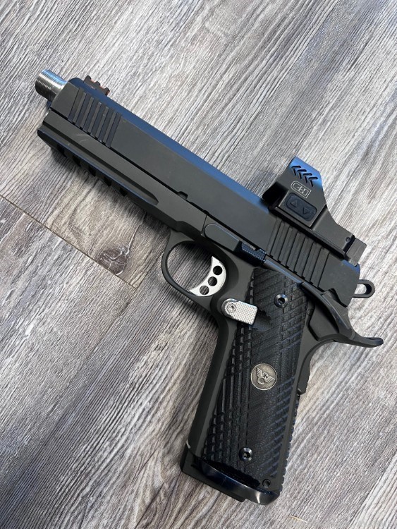 ROCK ISLAND M1911 A1 FS TACT  w/ WILSON COMBAT PARTS and C&H DOT -img-0