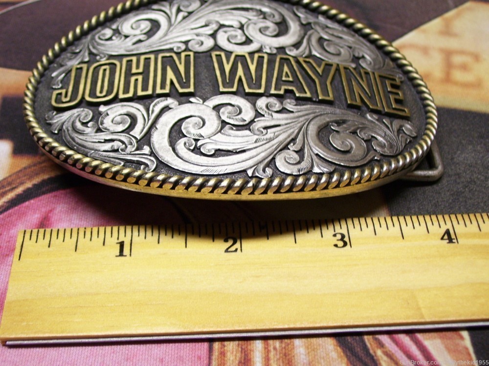 John Wayne Belt Buckle-img-7