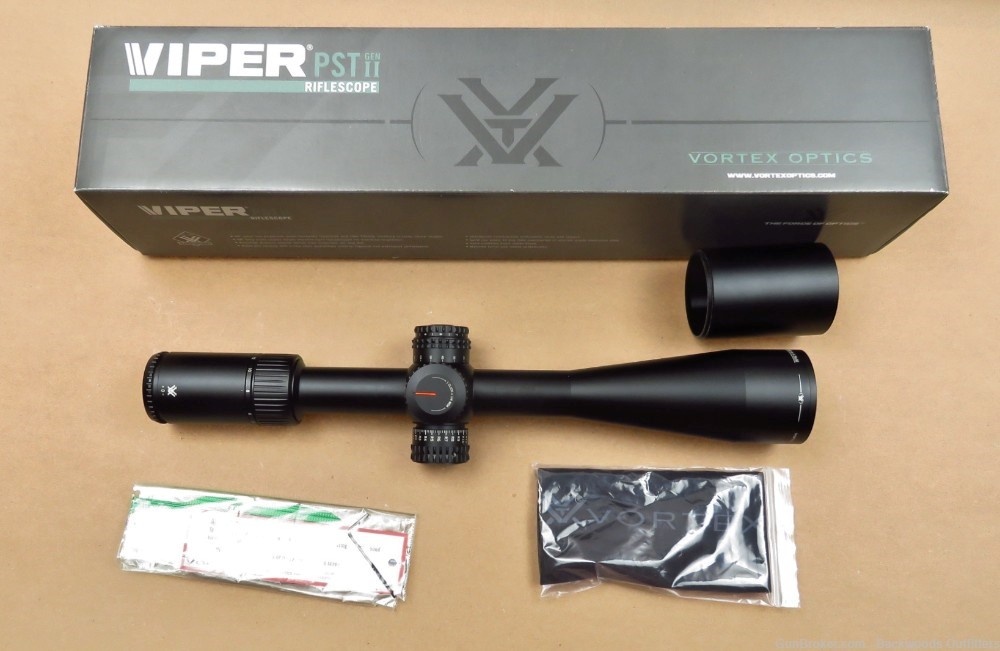Vortex Viper HD PST Gen II 5-25x50mm FFP 30mm MOA Reticle PST-5256 Like New-img-9