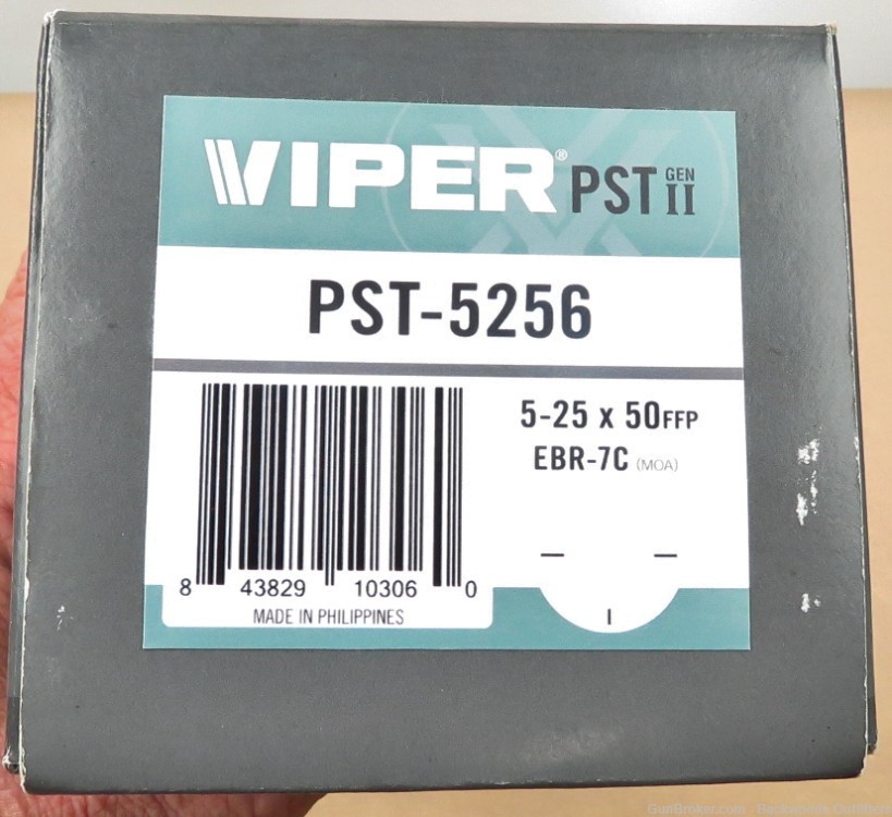 Vortex Viper HD PST Gen II 5-25x50mm FFP 30mm MOA Reticle PST-5256 Like New-img-12