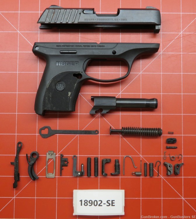 Ruger EC9s 9mm Luger Repair Parts #18902-SE-img-0
