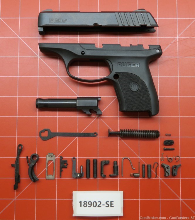 Ruger EC9s 9mm Luger Repair Parts #18902-SE-img-1