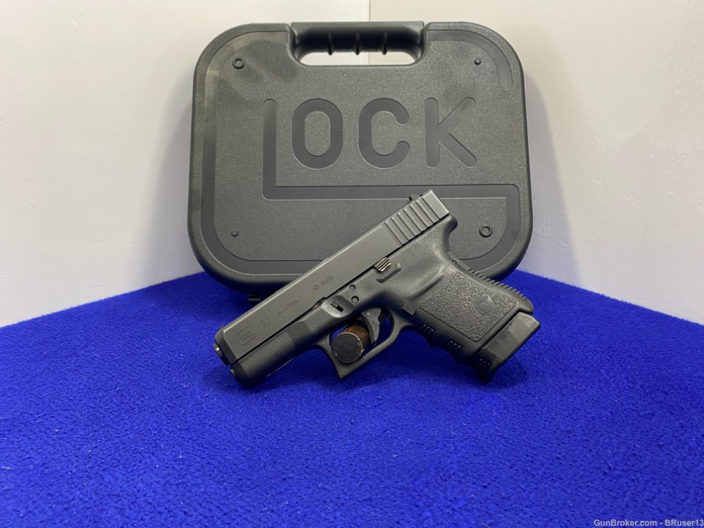 Glock 30 Gen3 .45 ACP Black 3.77" *POWERFUL SUB-COMPACT HANDGUN* Reliable-img-2