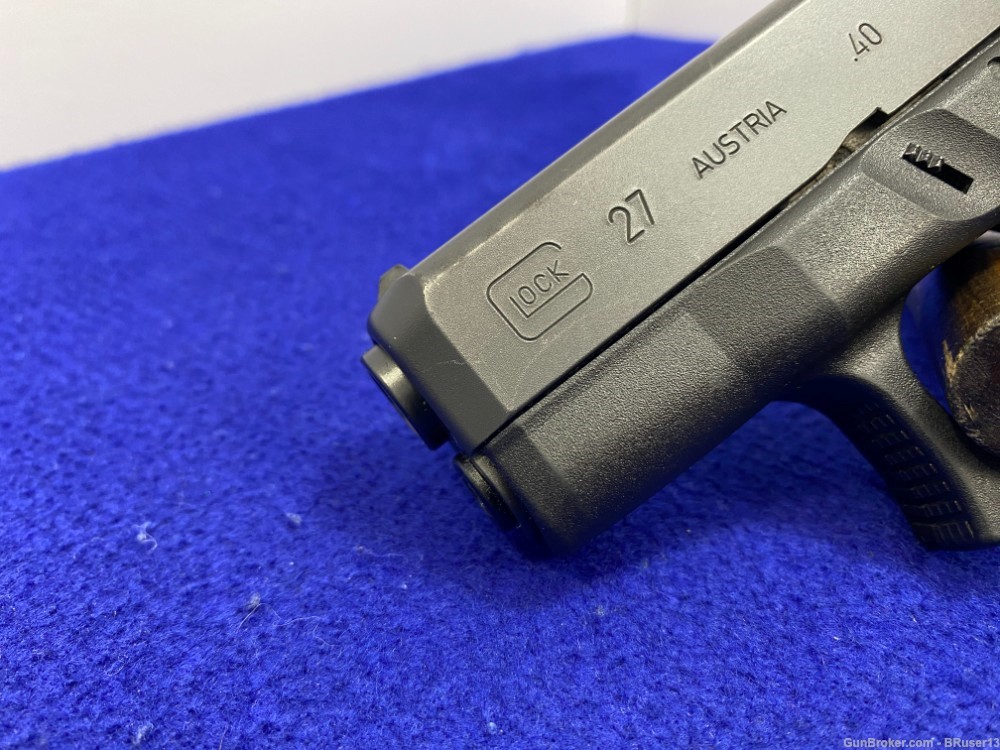Glock 27 Gen3 .40 S&W Blk 3.43" *POPULAR SUB-COMPACT SEMI-AUTO PISTOL*    -img-11