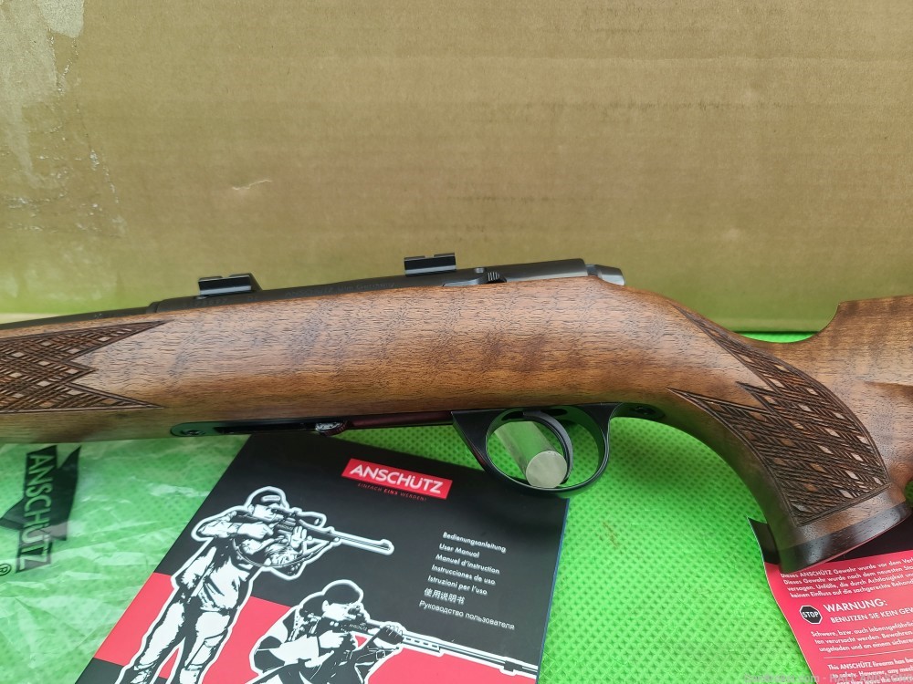 ANSCHUTZ 1710 * 22 LR Made in Germany 2018 Match 54 Action HIGH GRADE WOOD -img-49