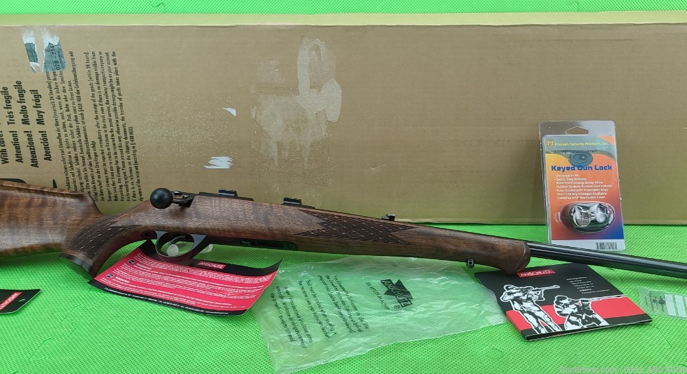 ANSCHUTZ 1710 * 22 LR Made in Germany 2018 Match 54 Action HIGH GRADE WOOD -img-0