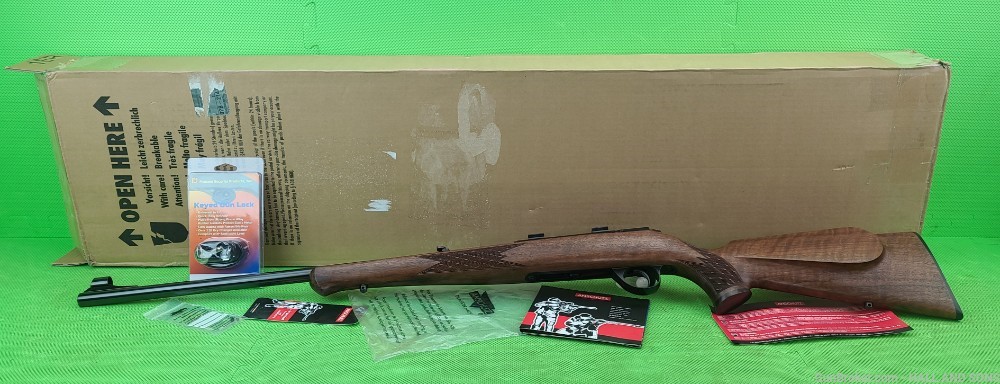 ANSCHUTZ 1710 * 22 LR Made in Germany 2018 Match 54 Action HIGH GRADE WOOD -img-3