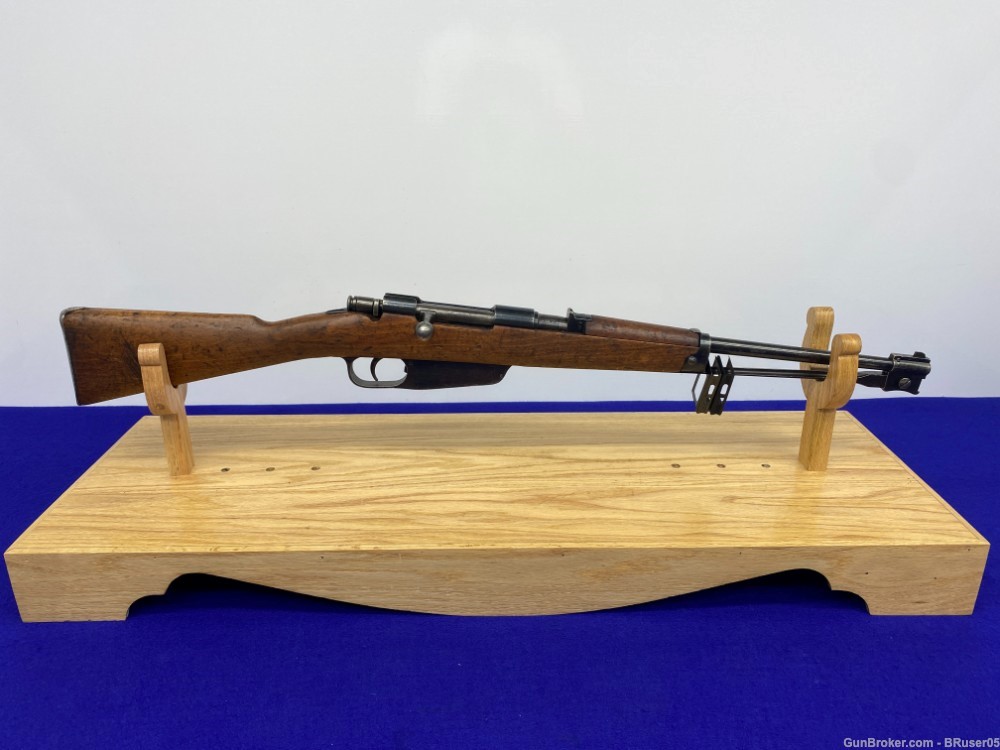 1941 Beretta M91/38 6.5x52mm Blue 17.7" *COLLECTIBLE CAVALRY CARBINE MODEL*-img-0