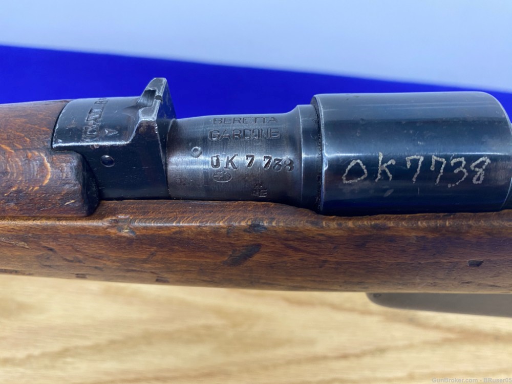 1941 Beretta M91/38 6.5x52mm Blue 17.7" *COLLECTIBLE CAVALRY CARBINE MODEL*-img-26