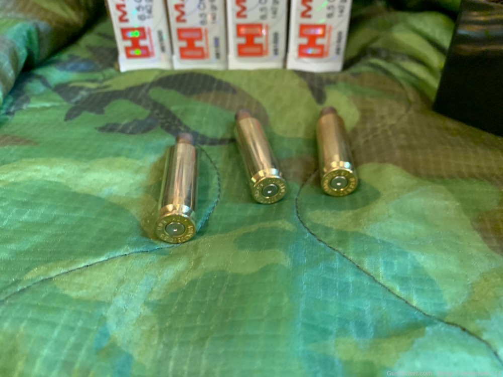 Hornady 6.5 Creedmoor Match ammo once fired cases 100 ct-img-4