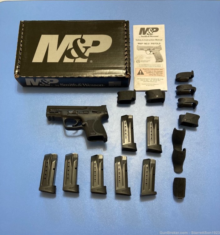 SMITH & WESSON M&P9 M2.0 SC 9MM 12+1 3.6" FS MS SKU:12482 LIKE NEW COND.-img-0