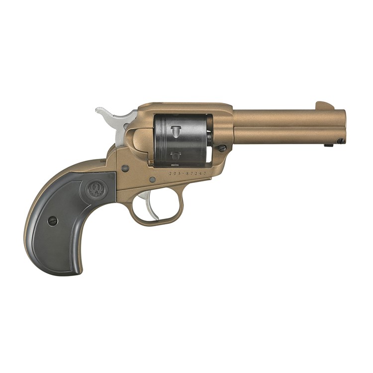 Ruger Wrangler Single-Action 22 LR Revolver - Burnt Bronze Cerakote 2017-img-0