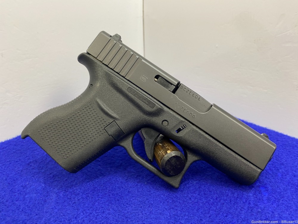 Glock 43 9mm Black 3.41" *EXCELLENT ULTRA-CONCEALABLE PISTOL*-img-14