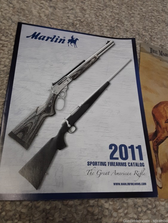 Two Marlin Sales Catalogs 1995 Anniversary 2011 Excellent-img-1