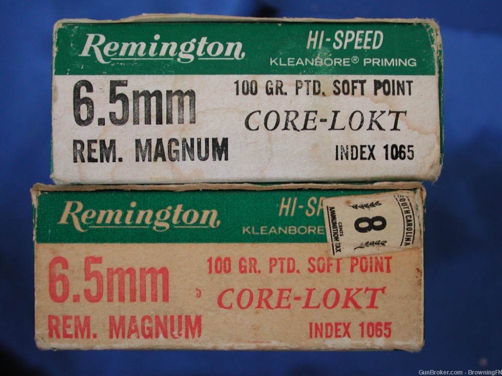 38 Original Remington 6.5 Magnum 100 Grain Bullets-img-0