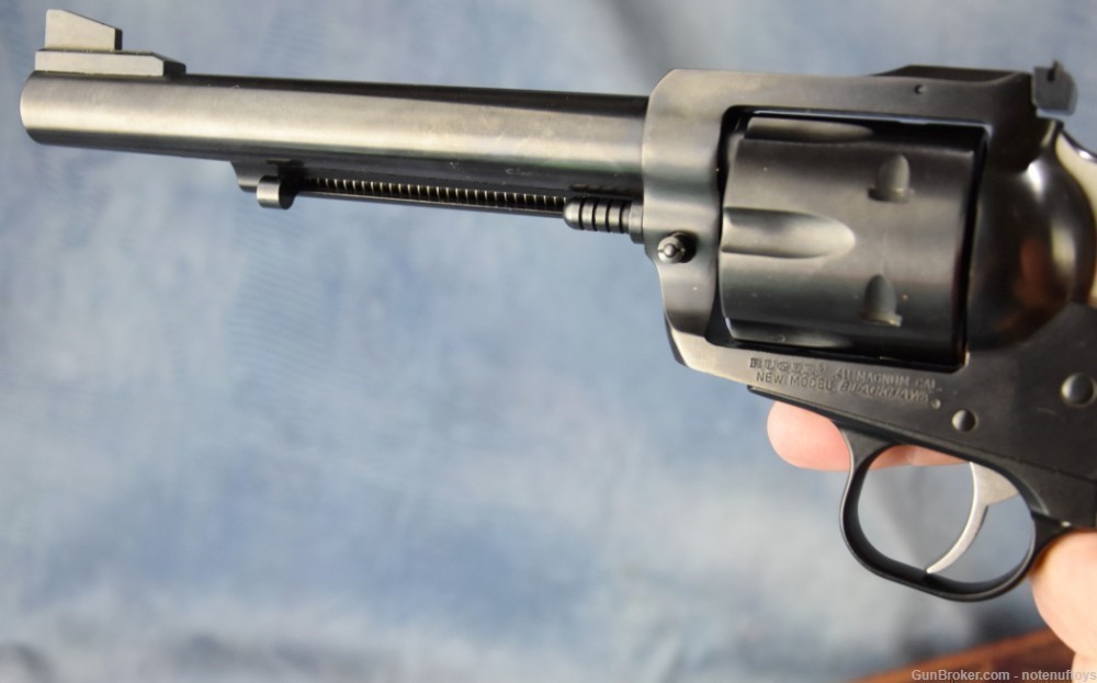 Ruger New Model Blackhawk .41 Rem Mag Single Action 6.5" Blue Revolver-img-23