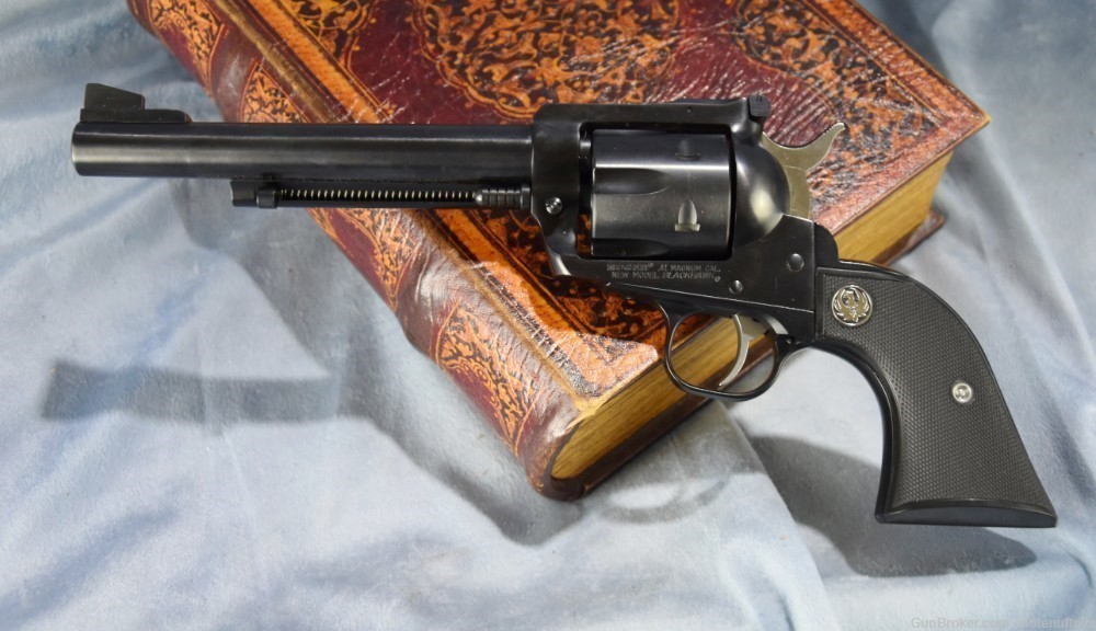 Ruger New Model Blackhawk .41 Rem Mag Single Action 6.5" Blue Revolver-img-1