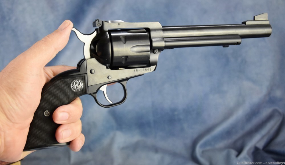 Ruger New Model Blackhawk .41 Rem Mag Single Action 6.5" Blue Revolver-img-2