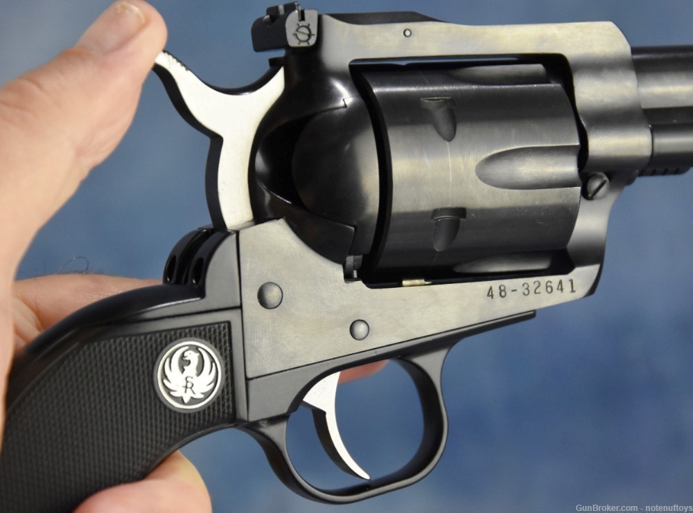 Ruger New Model Blackhawk .41 Rem Mag Single Action 6.5" Blue Revolver-img-18