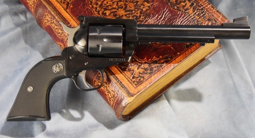 Ruger New Model Blackhawk .41 Rem Mag Single Action 6.5" Blue Revolver-img-0