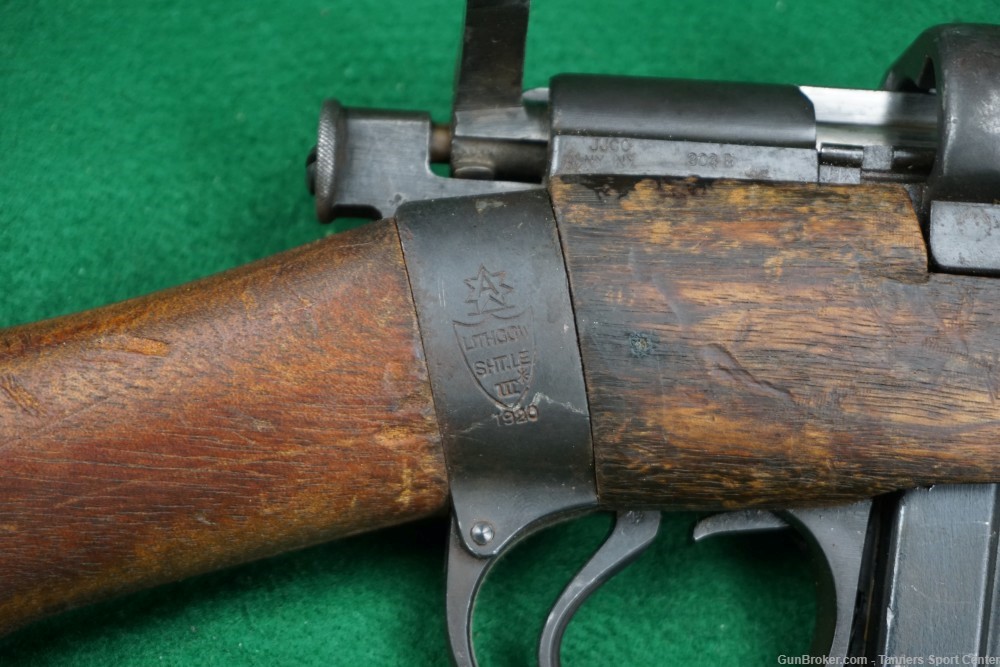 1920 Post-WWI Lithgow 1918 Enfield No.1 Mk.3 SMLE 303brit 25" C&R OK -img-4
