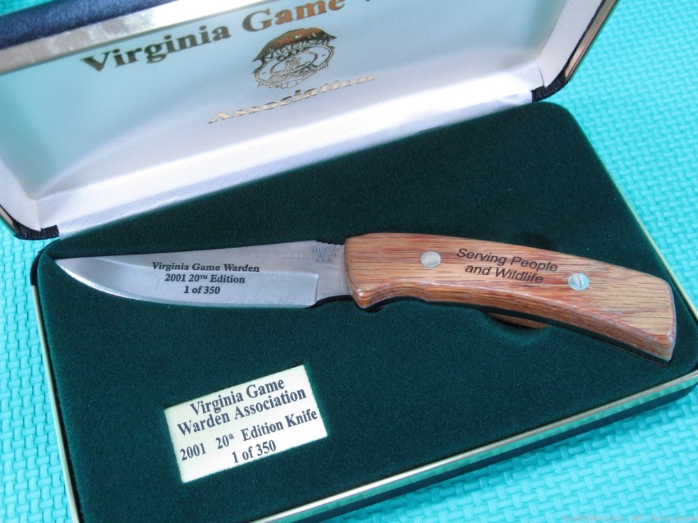Collectible Lot of 26 Knives Virginia Game Warden Association Complete Set-img-64