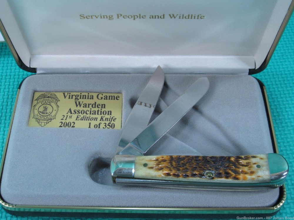Collectible Lot of 26 Knives Virginia Game Warden Association Complete Set-img-68