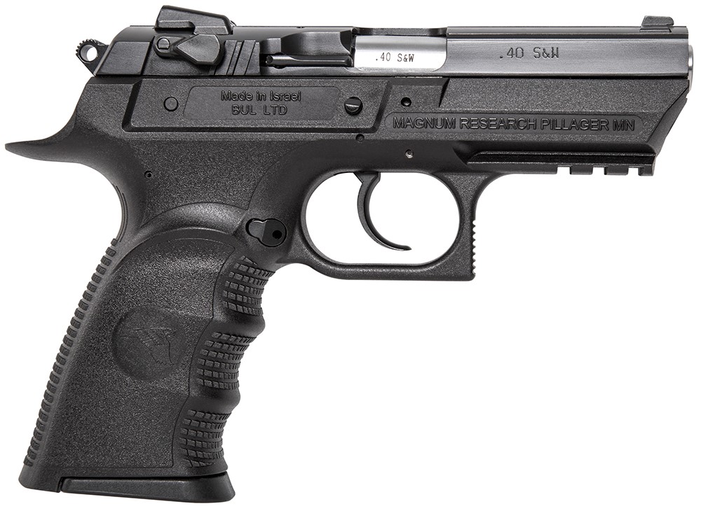 Magnum Research Baby Eagle III Semi-Compact 40 S&W 3.85 12+1 Matte Black -img-0