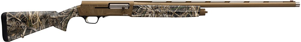 Browning A5  12 Gauge 26 Barrel  Full Coverage Realtree Max-7-img-0