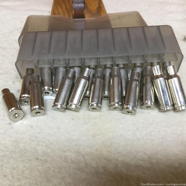 Remington, Caliber 7 MM BR Rem., Nickel Cases-img-1