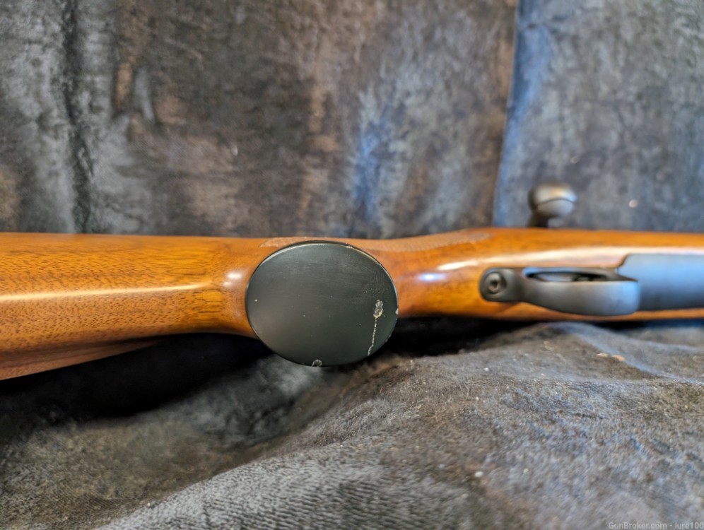 Remington 700 CDL 35 Whelen Bolt Action Rifle Walnut Stock Matte -img-13