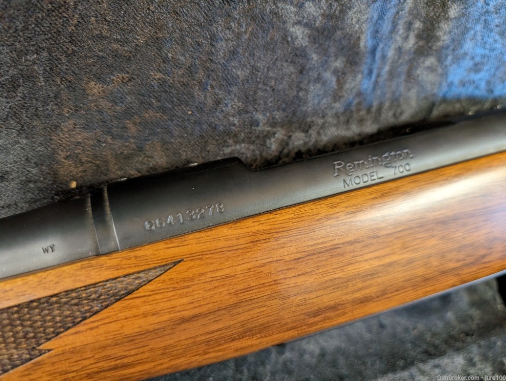 Remington 700 CDL 35 Whelen Bolt Action Rifle Walnut Stock Matte -img-27