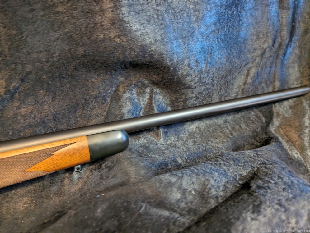 Remington 700 CDL 35 Whelen Bolt Action Rifle Walnut Stock Matte -img-5