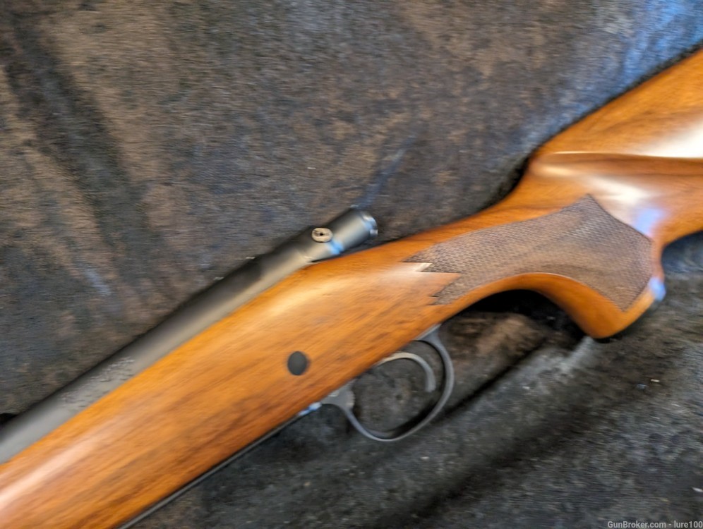 Remington 700 CDL 35 Whelen Bolt Action Rifle Walnut Stock Matte -img-26