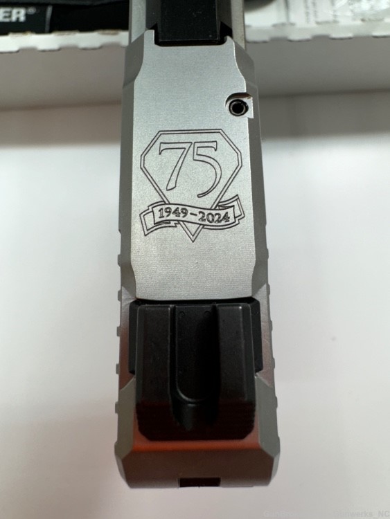BRAND NEW - Ruger LCP MAX 75th Anniversary Edition - Stainless Slide-img-3