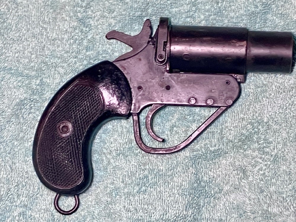 WWII BRITISH MILITARY NO2 MK5 FLARE GUN 26MM -img-22