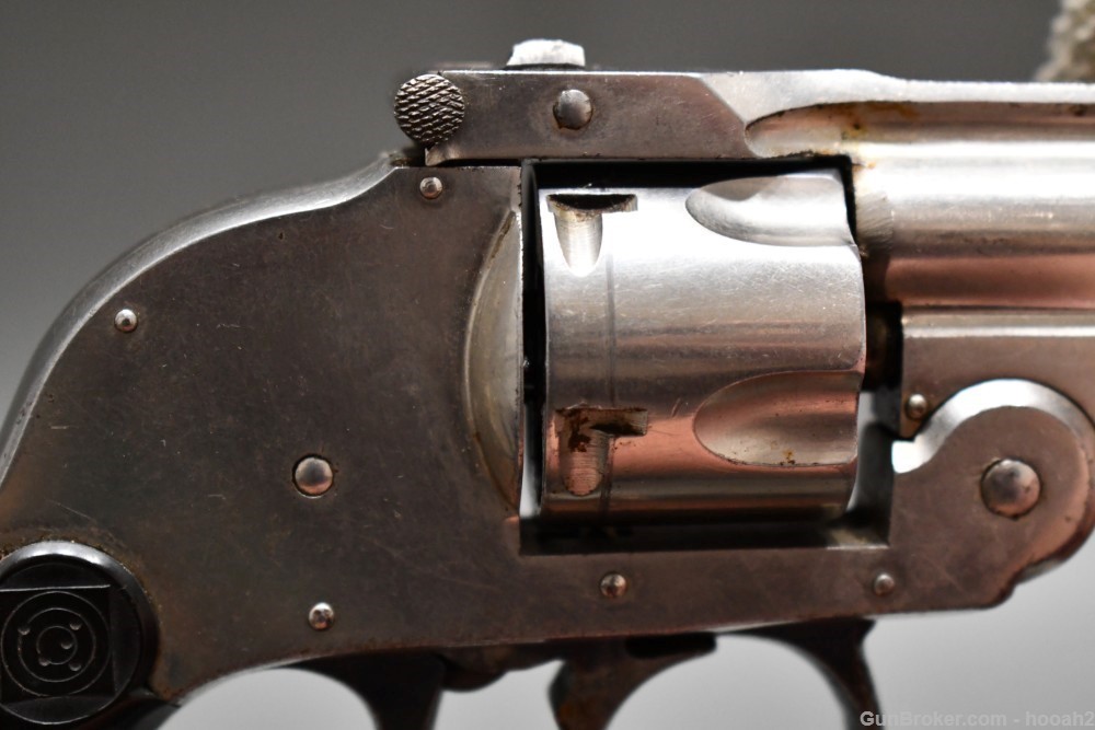 Harrington & Richardson Small Frame 2nd Model Hammerless DA Revolver 32 S&W-img-4
