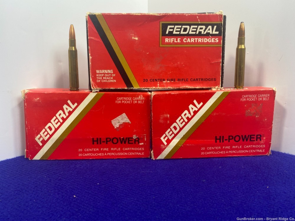 Federal Rifle 30-06 Springfield 60 Rounds *STRONG PERFORMANCE* 3 full boxes-img-2