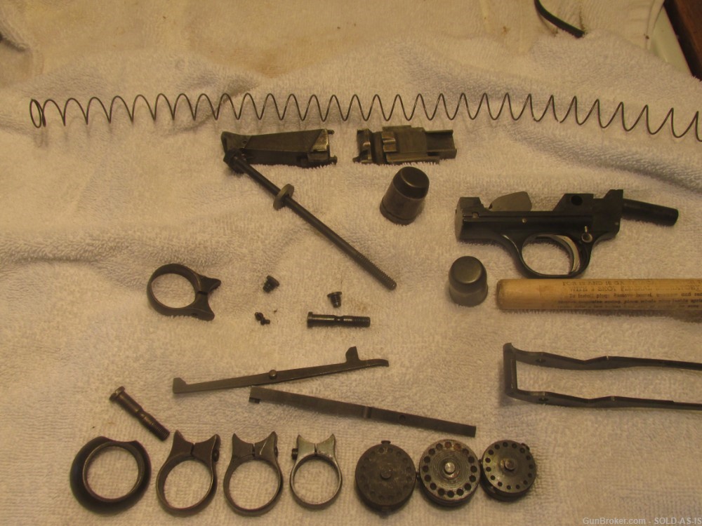 ithaca 37 parts lot 12 and 20 ga.gunsmith repair-img-0