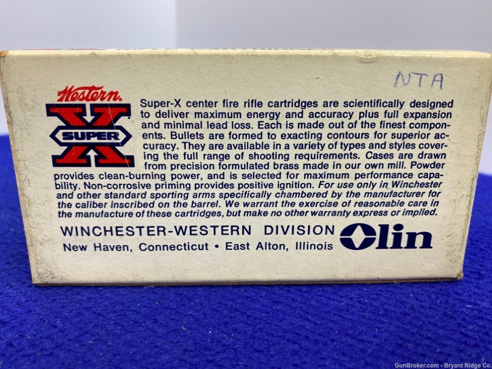VINTAGE WInchester Western SuperX 308 Win 60rds *HIGH GRADE COLLECTOR AMMO*-img-16