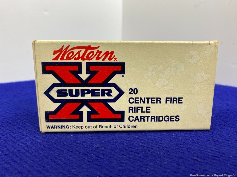 VINTAGE WInchester Western SuperX 308 Win 60rds *HIGH GRADE COLLECTOR AMMO*-img-13