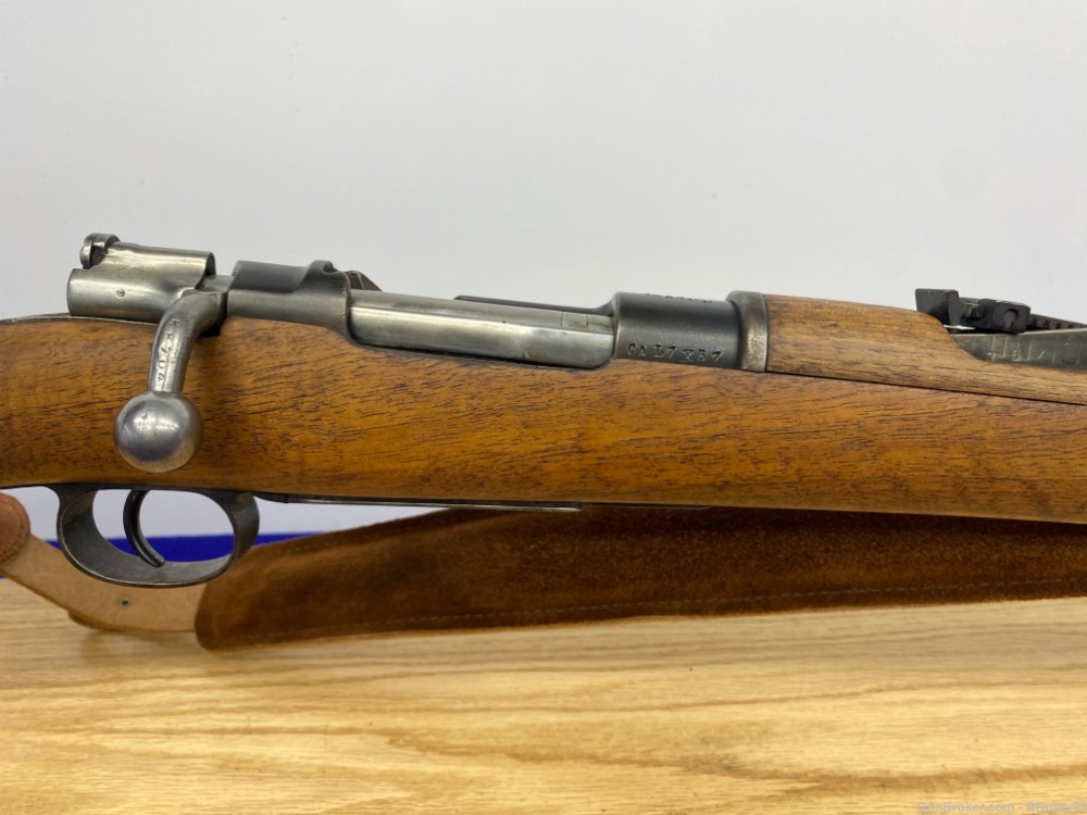 Spanish Mauser M1916 Short Rifle 7x57mm Blued Wooden 22" *AWESOME MILSURP*-img-6